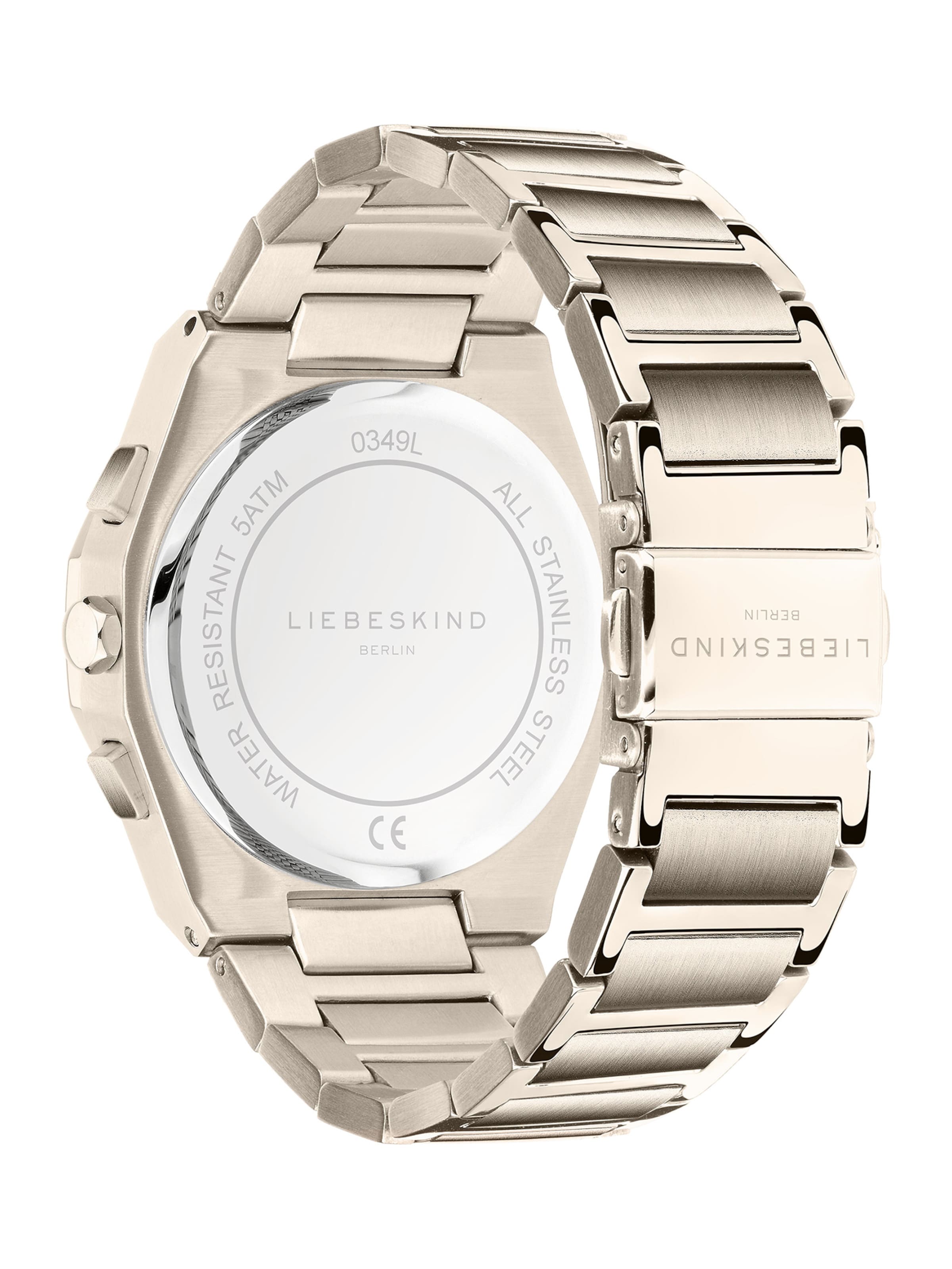 Montre à affichage analogique Liebeskind Berlin en or