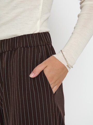 Wide leg Pantaloni 'Filippa' di minus in marrone