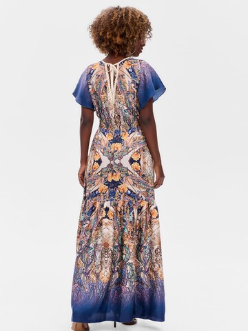 Blue Shadow Kleid‌ in Mischfarben