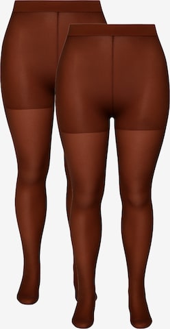 C&City Strumpfhose in Braun: Vorderseite