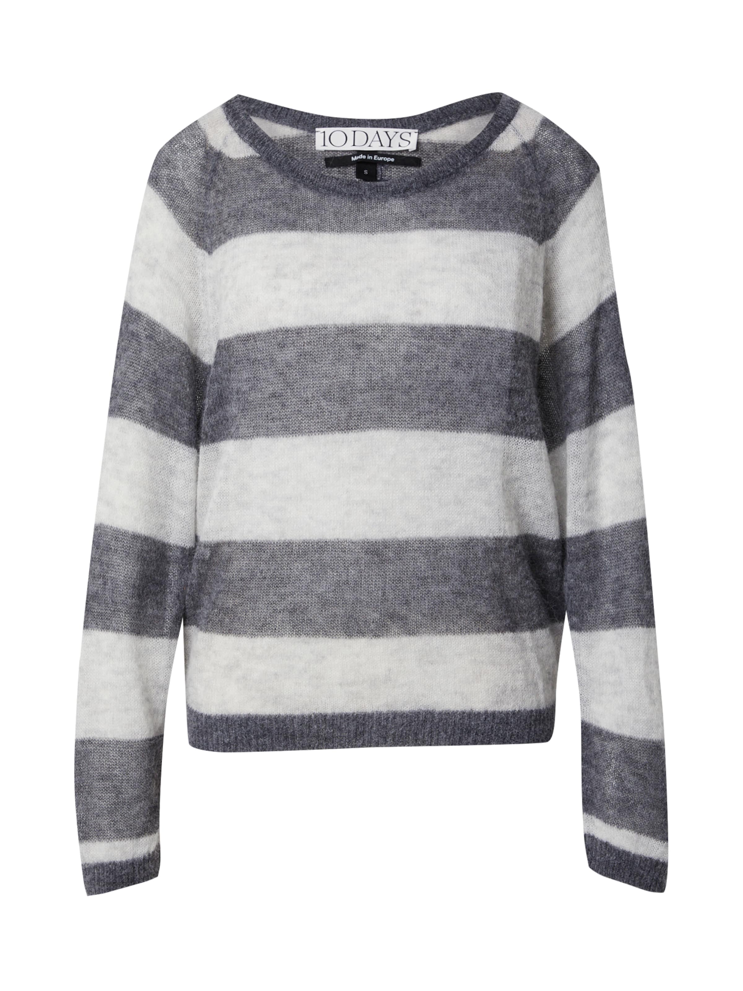 10Days Pullover i grå: forside