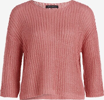 Pull-over Betty Barclay en rose : devant