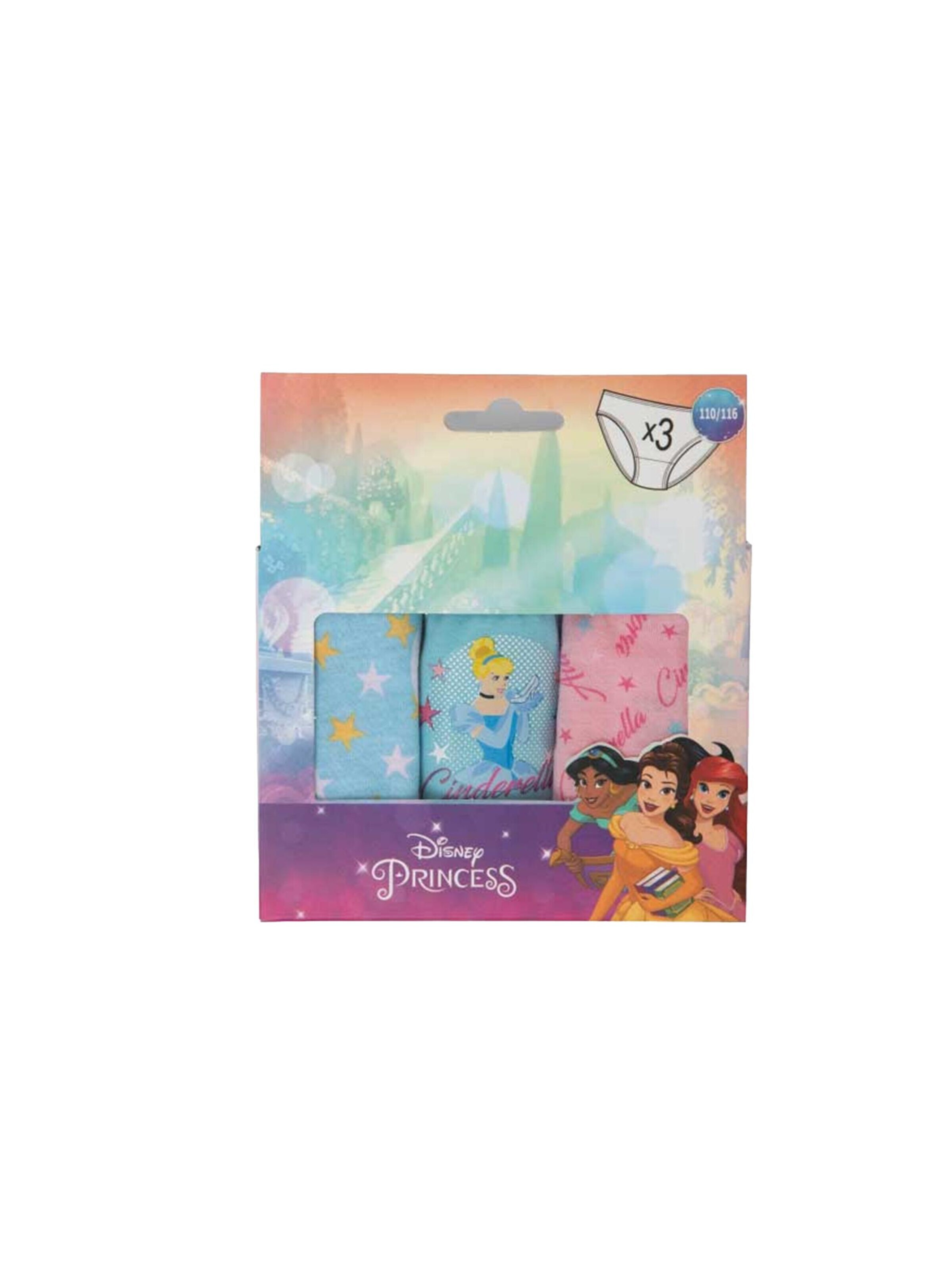 Sous-vêtements 'Disney Prinzessinnen – Slips (3er-Pack)' DISNEY en bleu