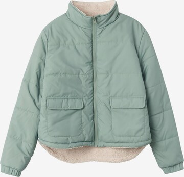 NAME IT Winter Jacket in Green: front