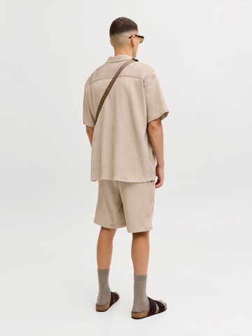 Comfort Fit Cămașă 'JJEHarrison' de la JACK & JONES pe gri