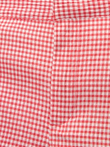 Regular Pantaloni de la Pull&Bear pe roșu