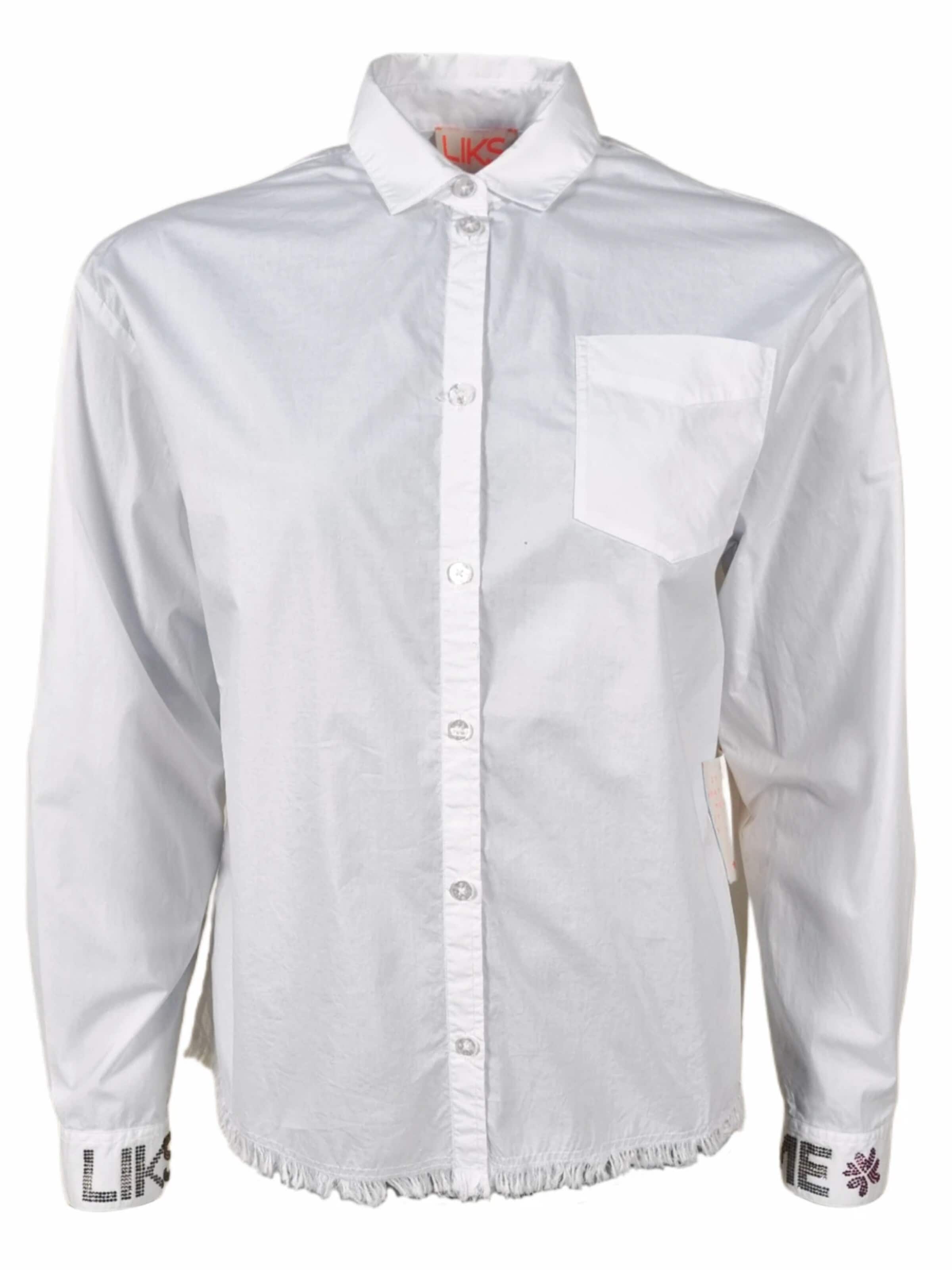 LIKS. Munich - Blusa en blanco: frente