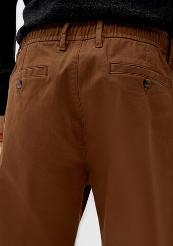 Effilé Pantalon à pince 'Detroit' s.Oliver en marron