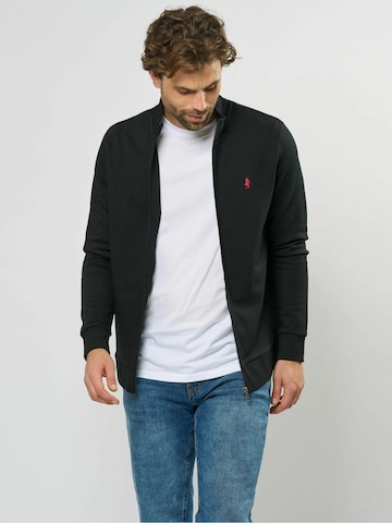 MCS Sweatjakke 'Jones' i sort: forside