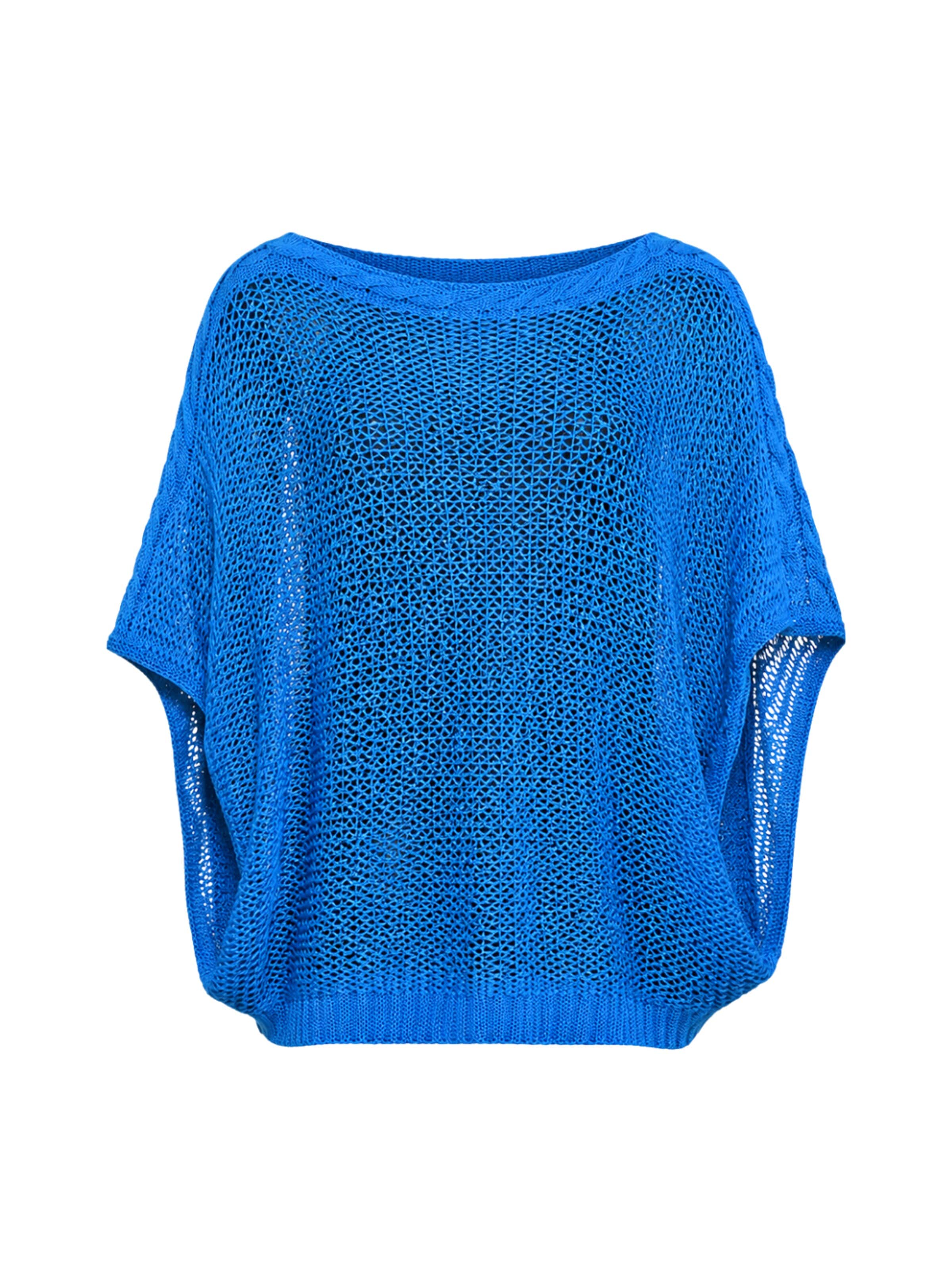 Süel knitwear Pullover 'Birthday'‌‌ in Blau: Vorderseite