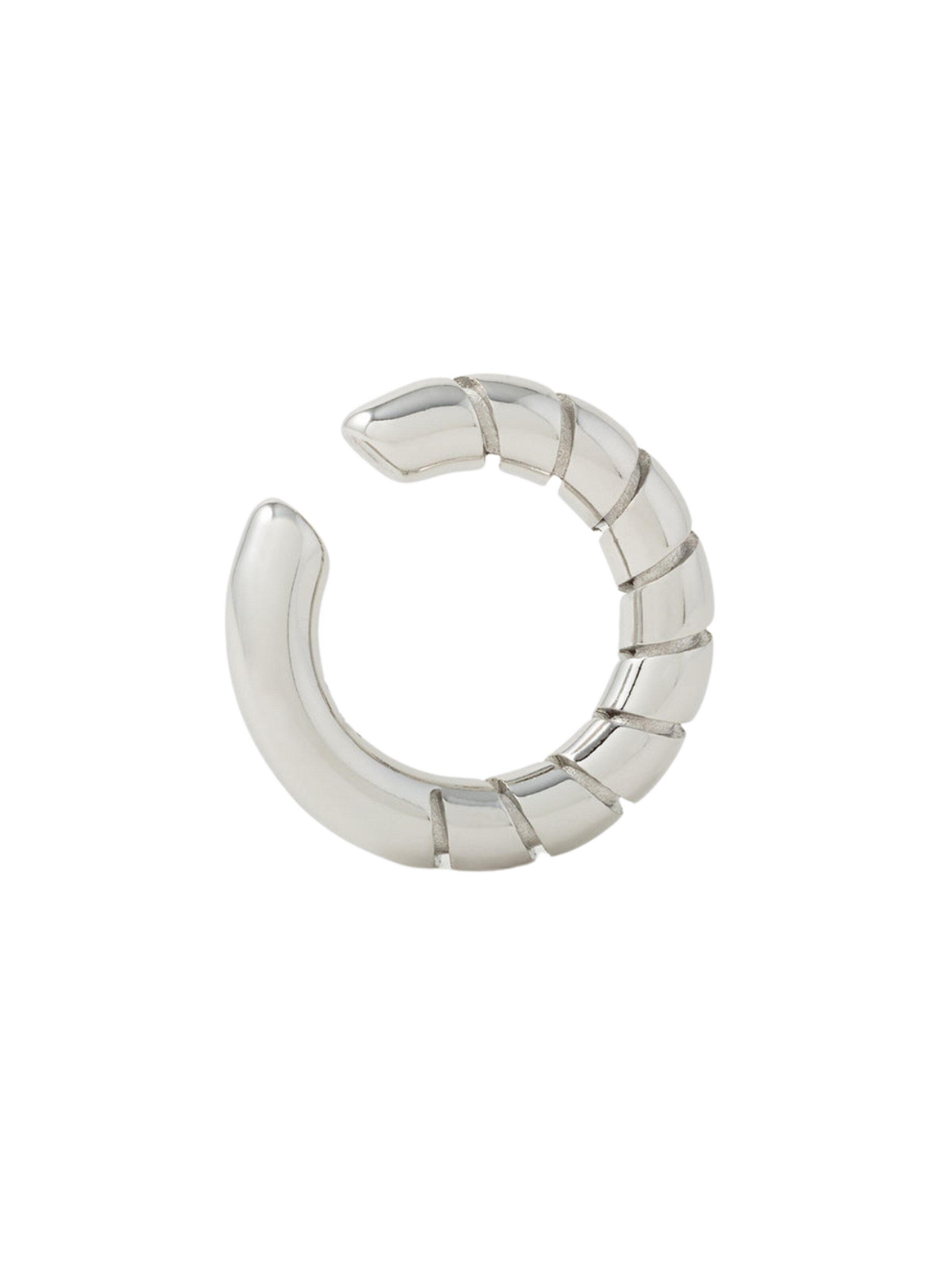 YParis Oorbellen 'Ear cuff Ora S' in Zilver: voorkant
