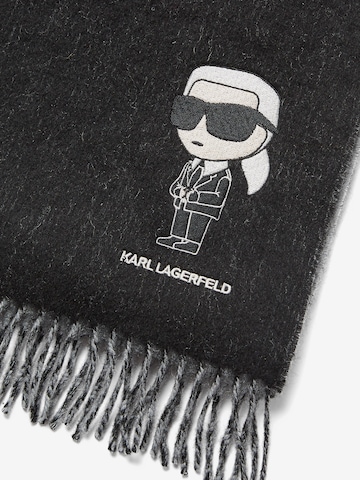 Karl Lagerfeld Scarf 'Ikonik 2.0' i svart
