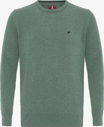 Pullover di Williot in verde: frontale