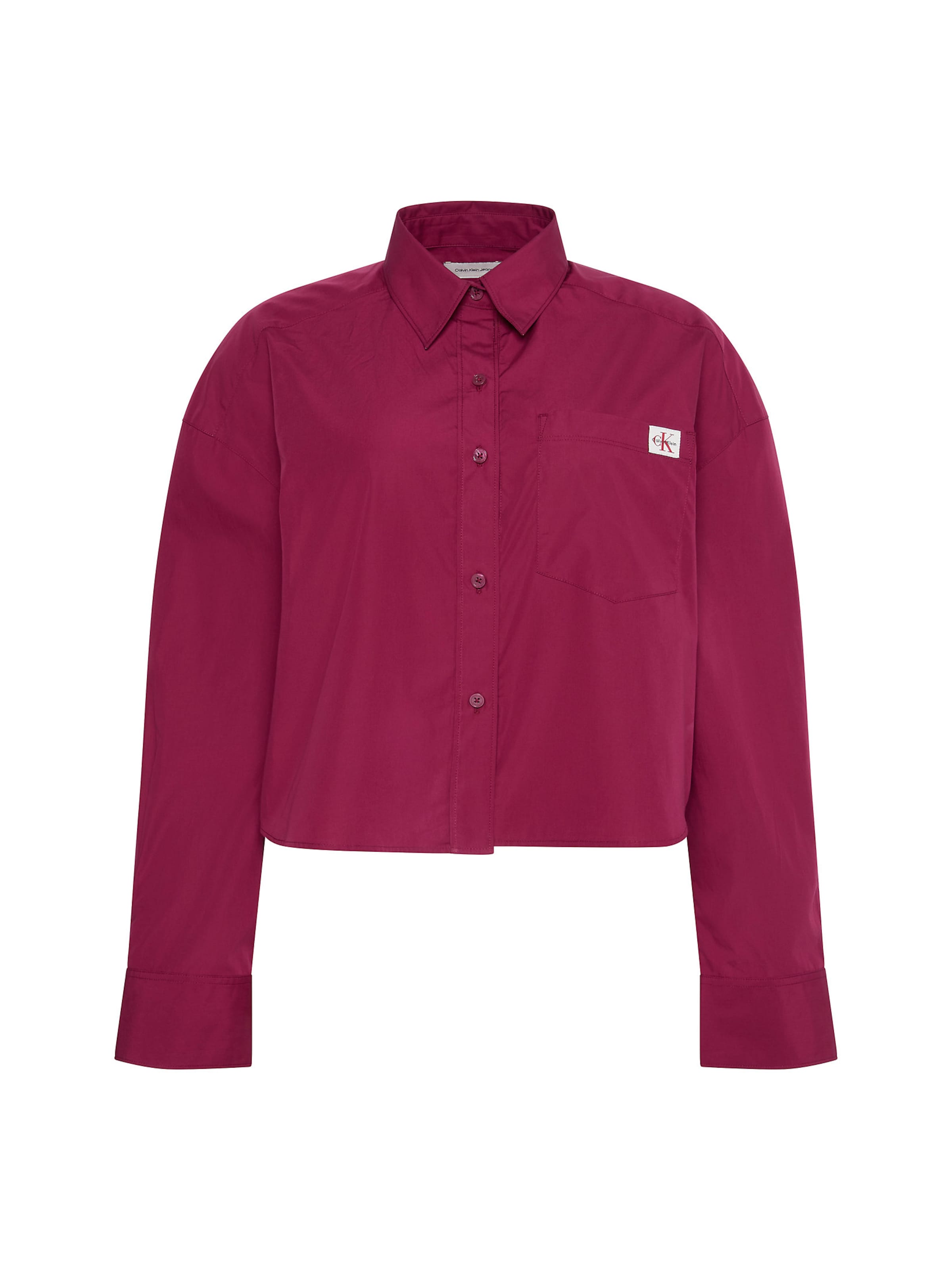 Calvin Klein Jeans Shirt in Lila: Vorderseite