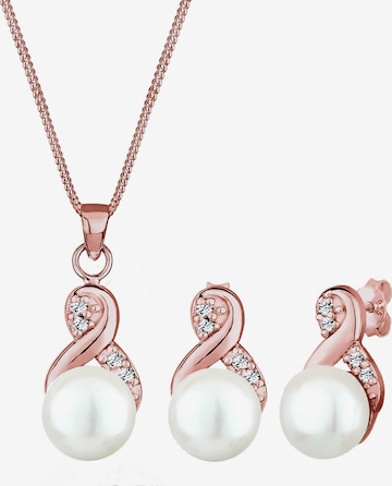 ELLI Jewelry set in Pink: front
