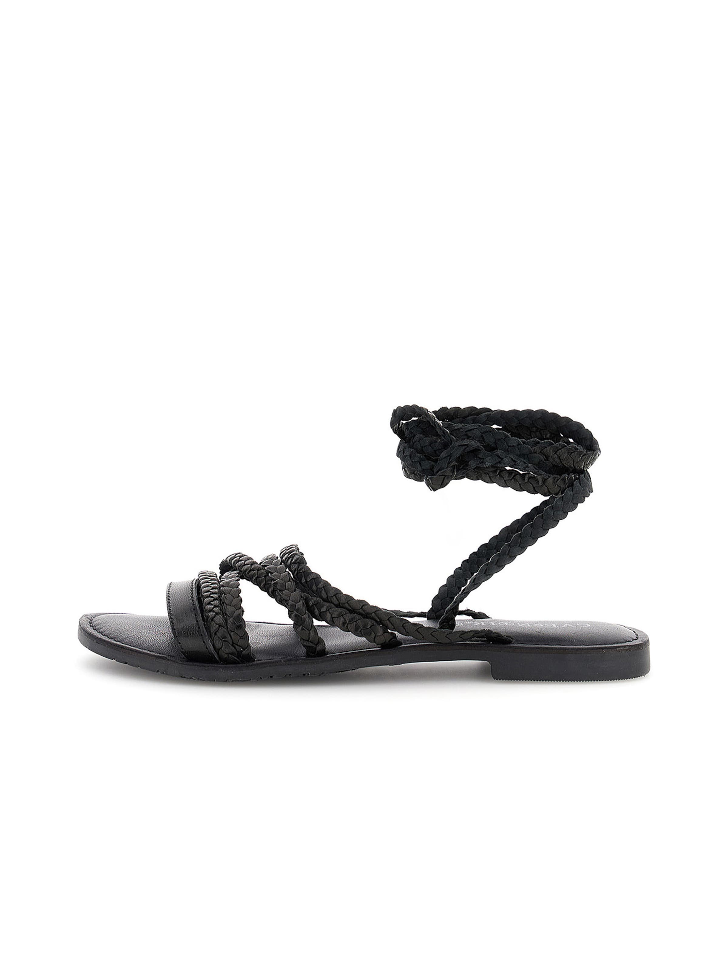 CAFè NOIR Strap sandal in Black