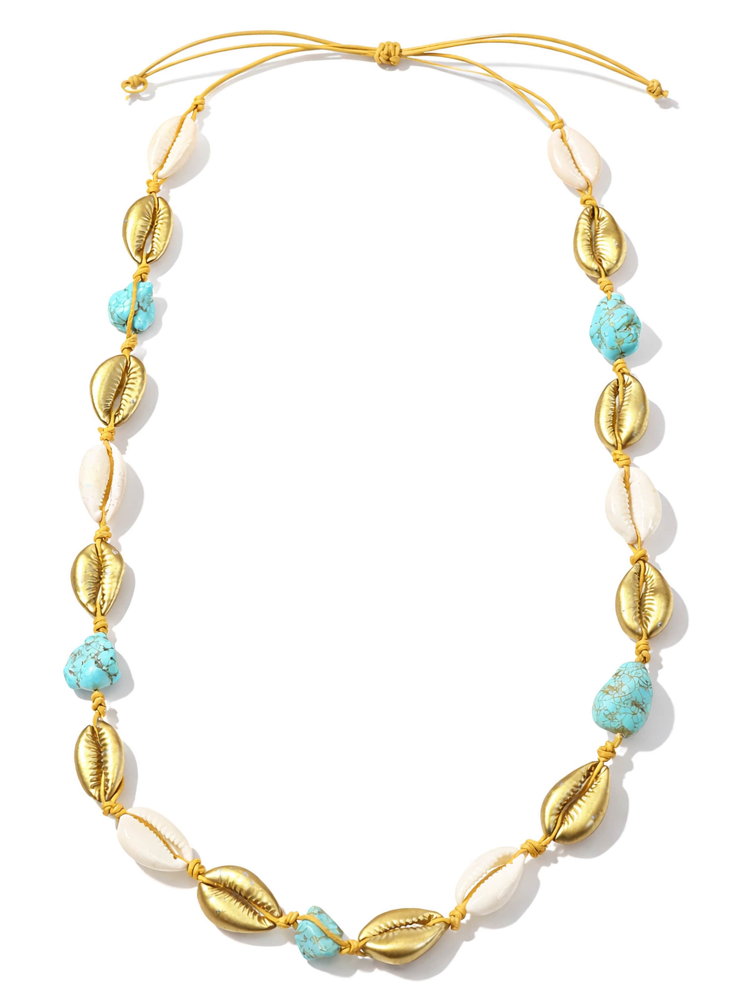 COLLEZIONE ALESSANDRO Kette 'Saragossa' in türkis, Produktansicht