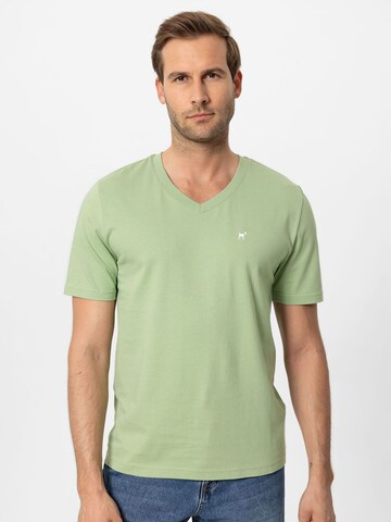 Williot - Camisa 'Oristano' em verde: frente