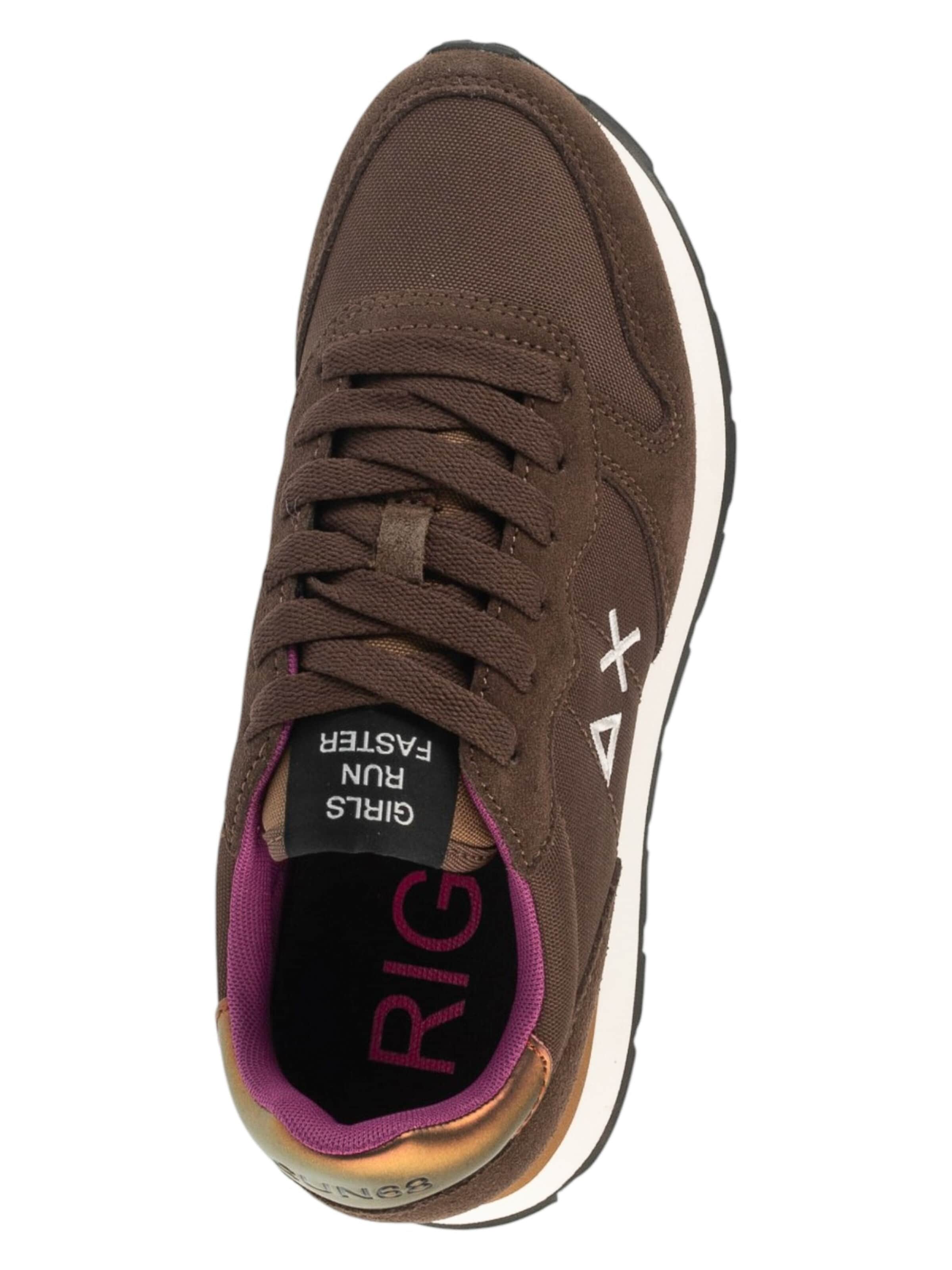 SUN68 Platform trainers 'SUN68 Ally Solid' in Brown
