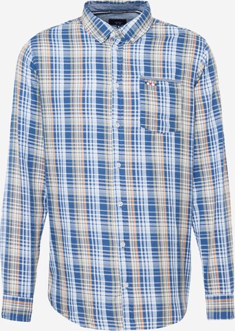 Regular fit Camicia 'Steven' di FQ1924 in blu: frontale