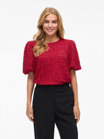 VILA Blouse 'VIBEANA' in Rood: voorkant