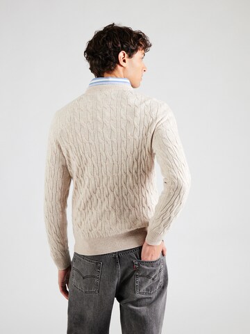 Hackett London Sweter w kolorze biały