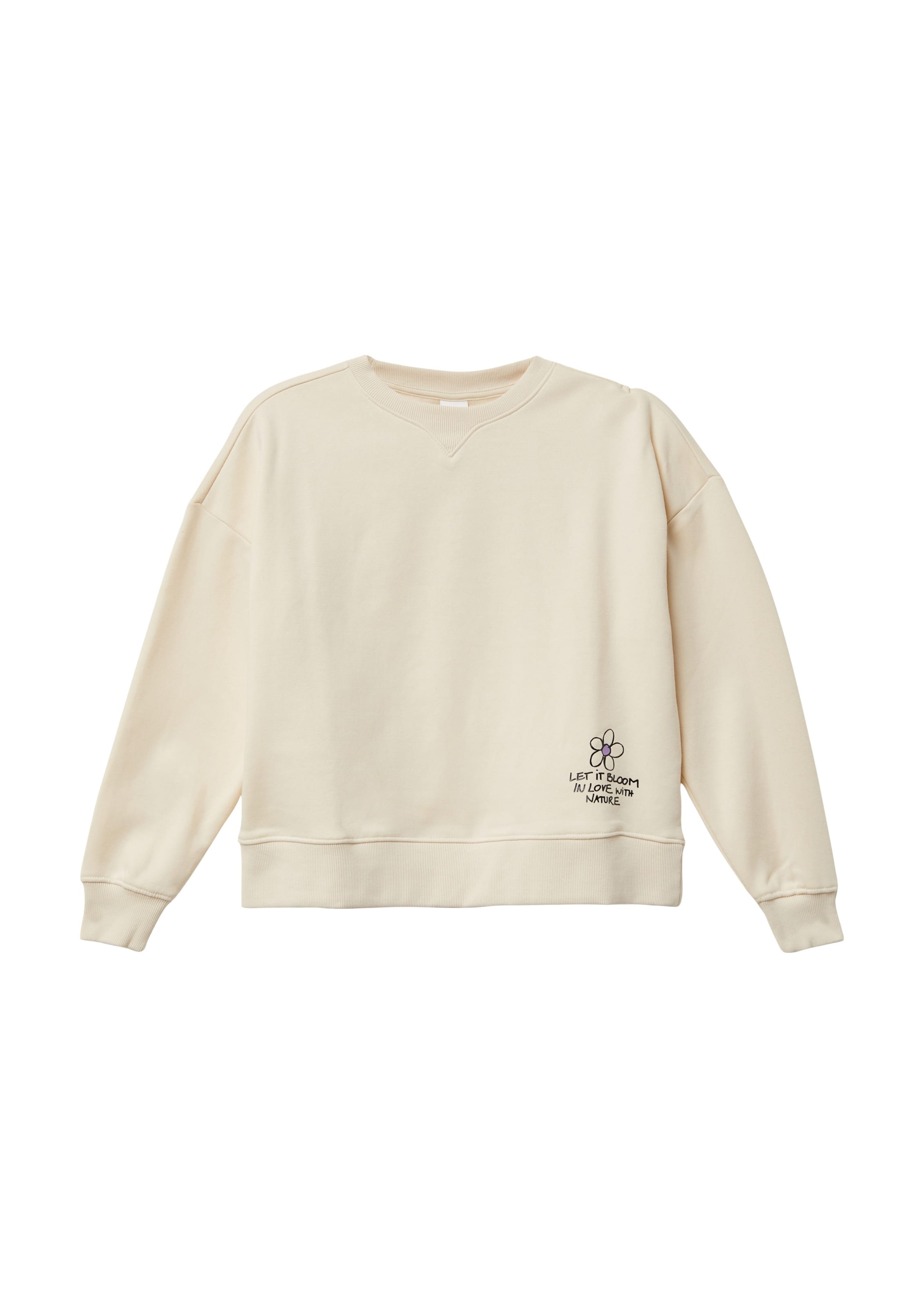 s.Oliver Sweatshirt in Beige: front