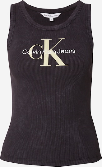 Calvin Klein Jeans Šaty - svetložltá / čierna, Produkt