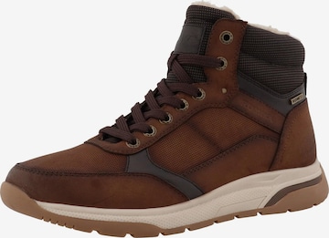 ROMIKA Lace-Up Boots in Brown: front