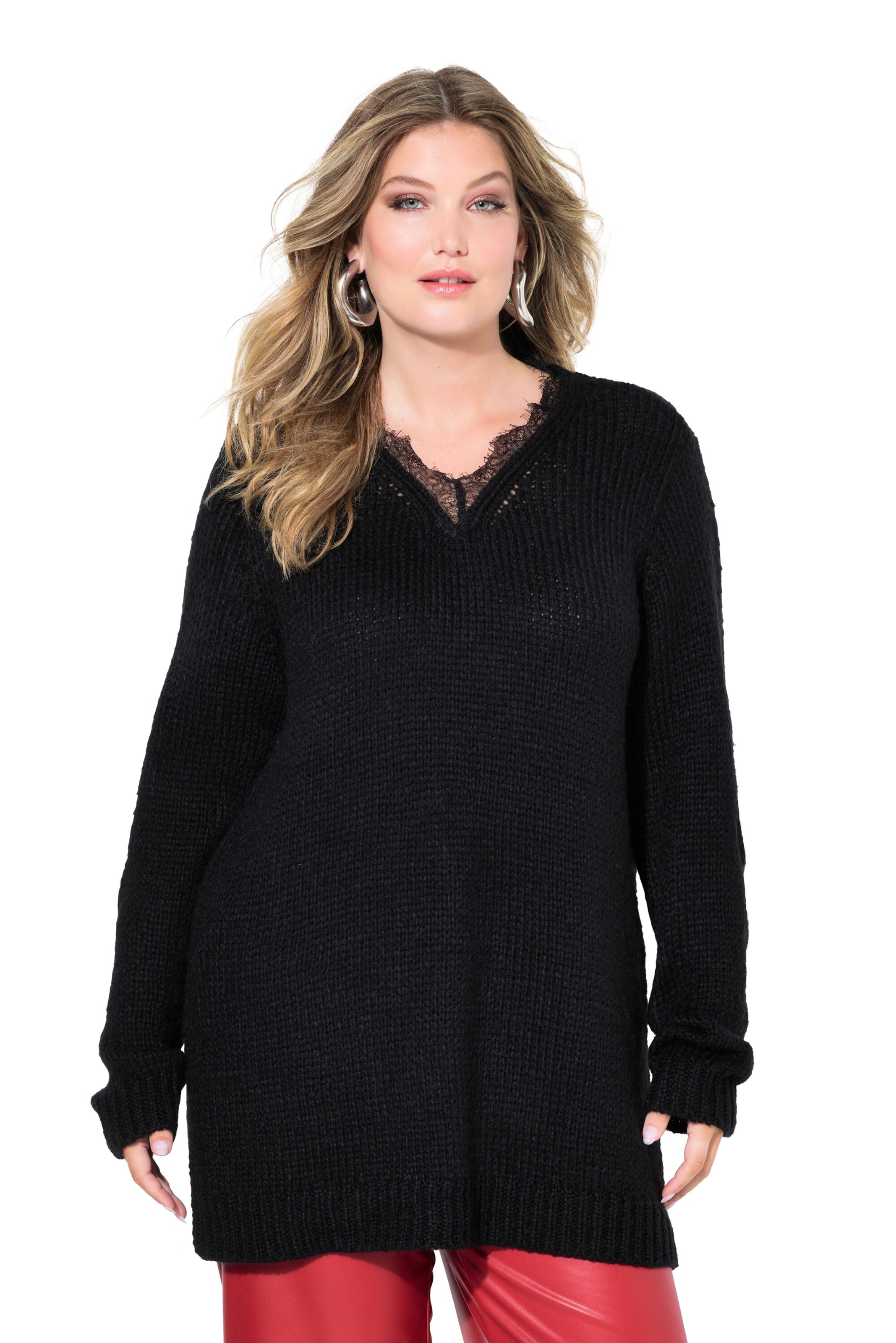 MIAMODA Pullover in Schwarz: Vorderseite