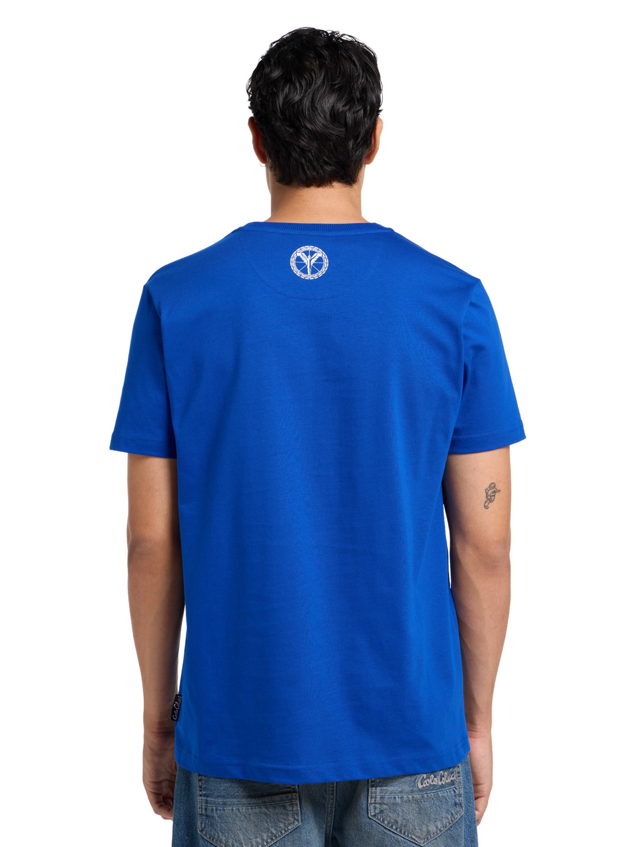 Carlo Colucci Shirt 'di Comun' in Blauw