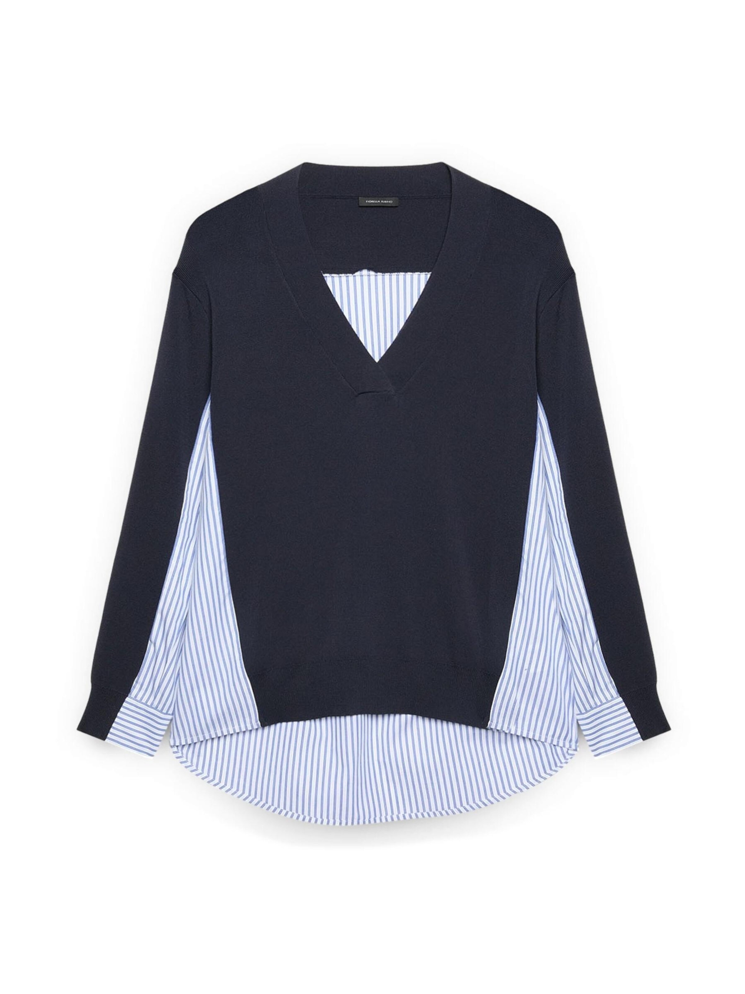 Pull-over Fiorella Rubino en bleu : devant