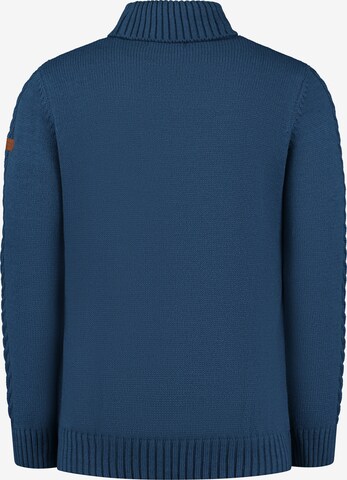 Pull-over 'Coll Oulu' Travelin en bleu