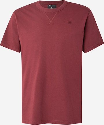 raudona G-STAR Marškinėliai 'Nifous': priekis