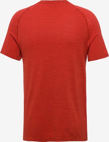 ODLO Performance Shirt 'Essential Seamless' in Red