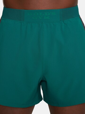 GOLD´S GYM APPAREL Loosefit Sportsbukser 'MARK' i grøn