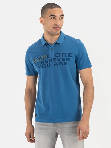 CAMEL ACTIVE Shirt in Blue: front