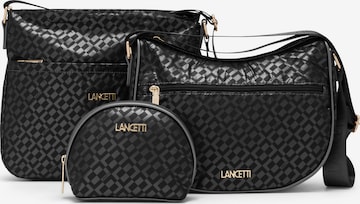 Lancetti Umhängetasche 'Keith' in Schwarz: Vorderseite
