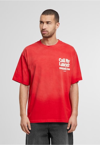 MARKET Shirt 'Call My Lawyer' in Rood