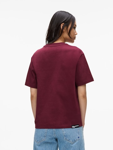 Maglietta di KARL LAGERFELD JEANS in rosso