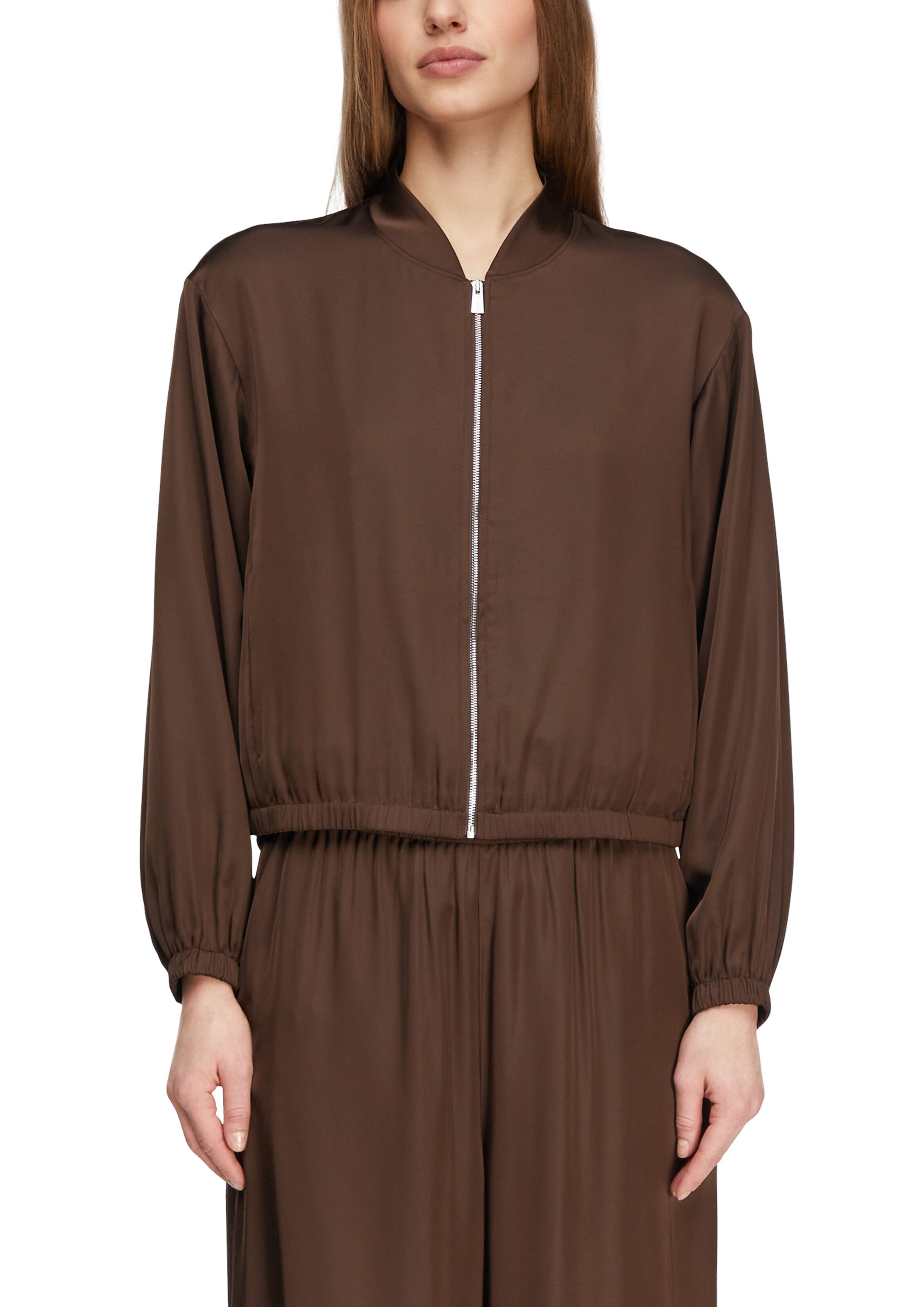 Veste mi-saison COMMA en marron