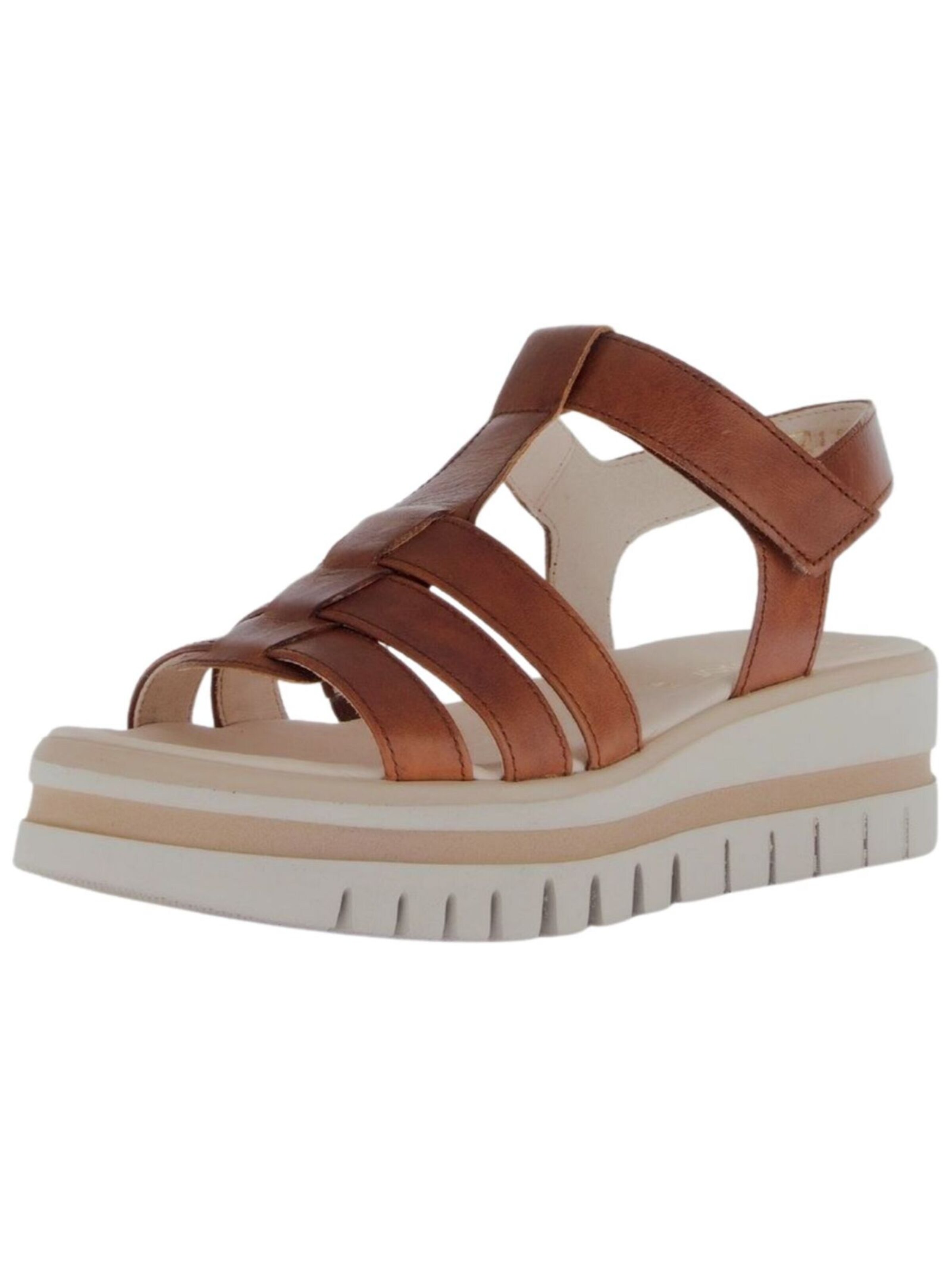 Sandalo con cinturino di GABOR in beige: frontale