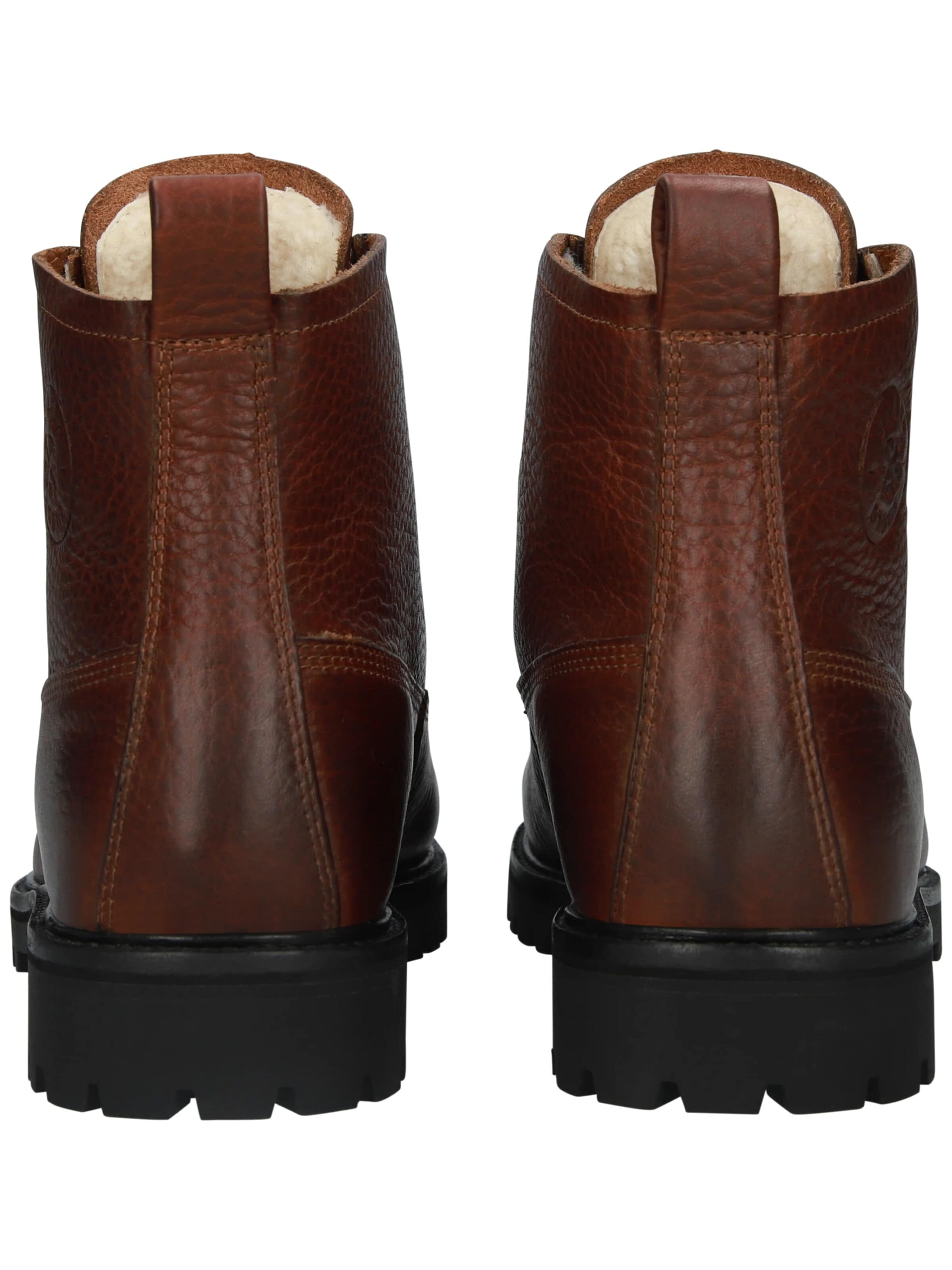 Boots stringati 'Rock Hardy OM62' di BLACKSTONE in marrone