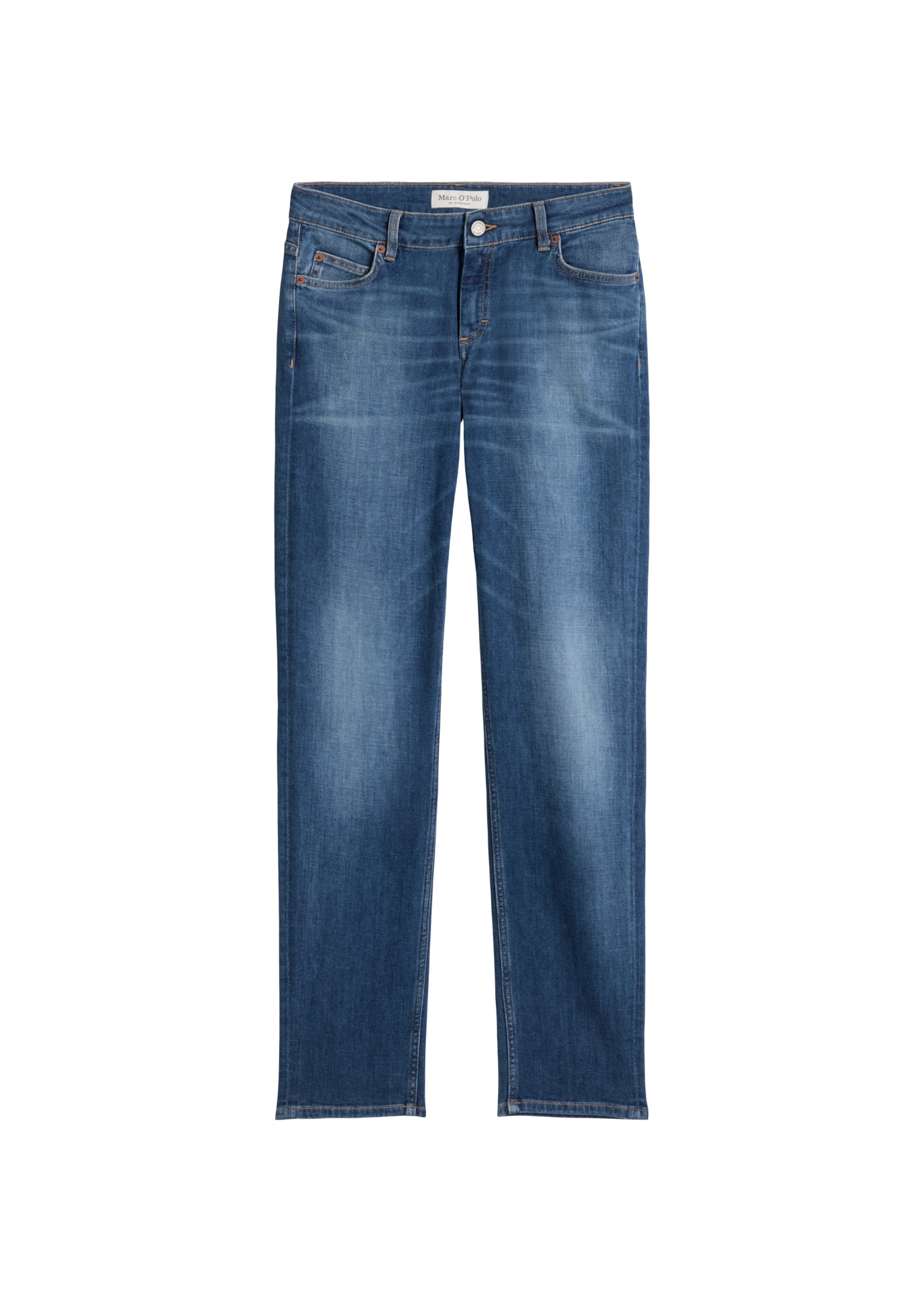 Marc O'Polo Regular Jeans 'Alby' in Blauw: voorkant