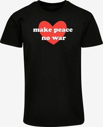Merchcode Shirt 'Peace' in Black: front
