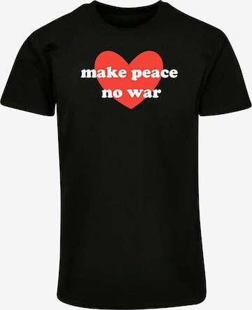 T-Shirt 'Peace' Merchcode en noir : devant