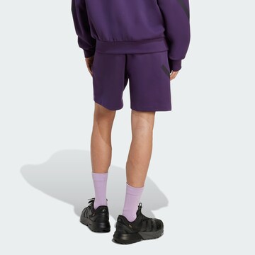 ADIDAS SPORTSWEAR Regular Sportshorts 'Z.N.E.' in Lila