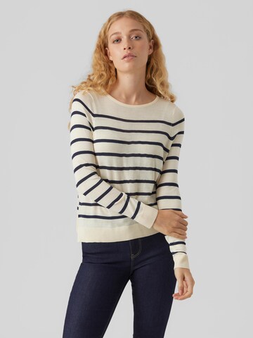 VERO MODA Sweater 'Nova' in Beige: front