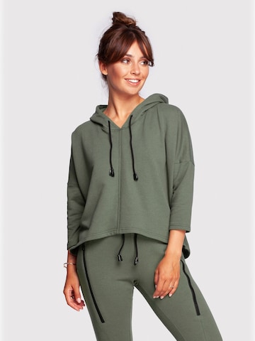 BeWear - Sudadera en verde: frente