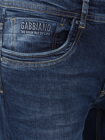 Gabbiano Slimfit Jeans 'Prato' i blå